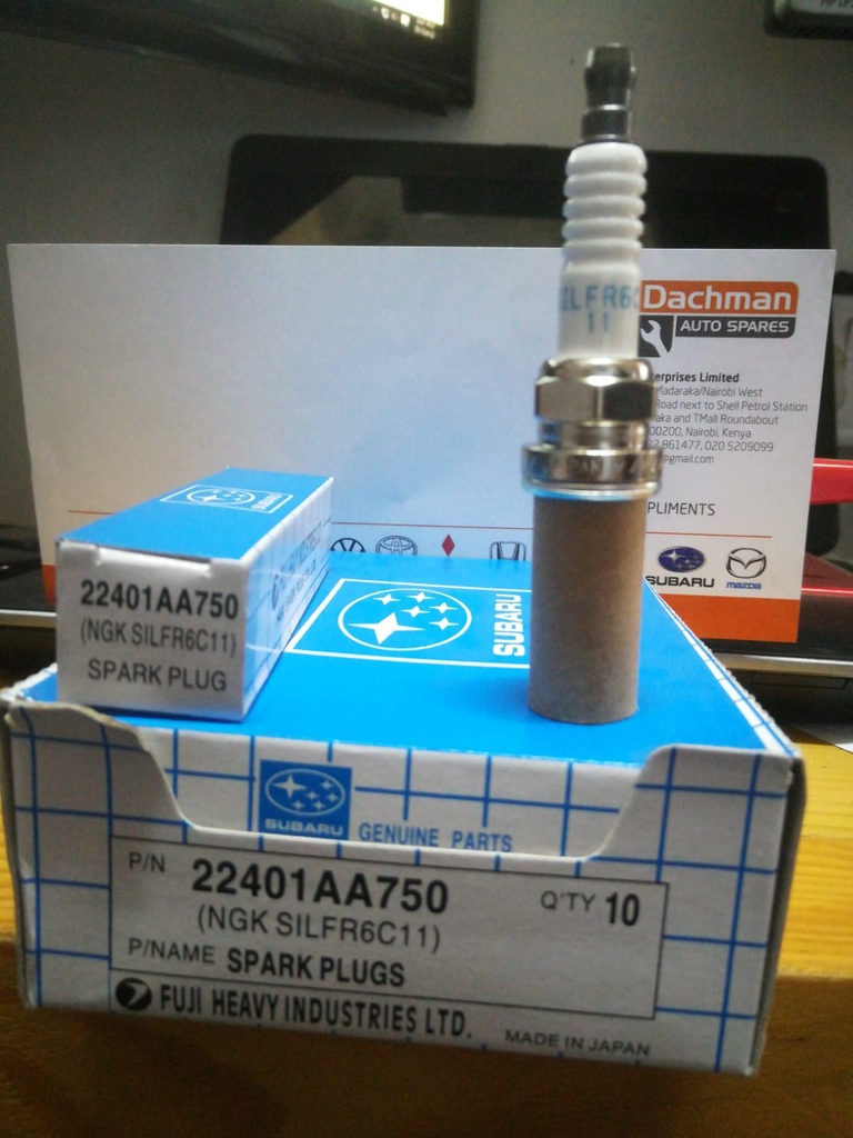 Subaru, spark plug, 22401-AA750