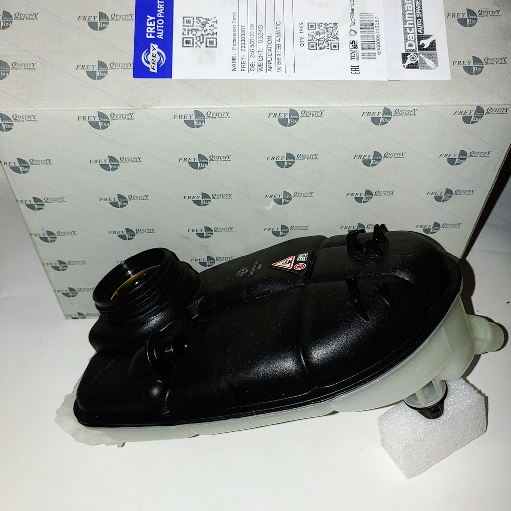 mercedes benz, Expansion Tank, coolant without sealing cover, 2465000049