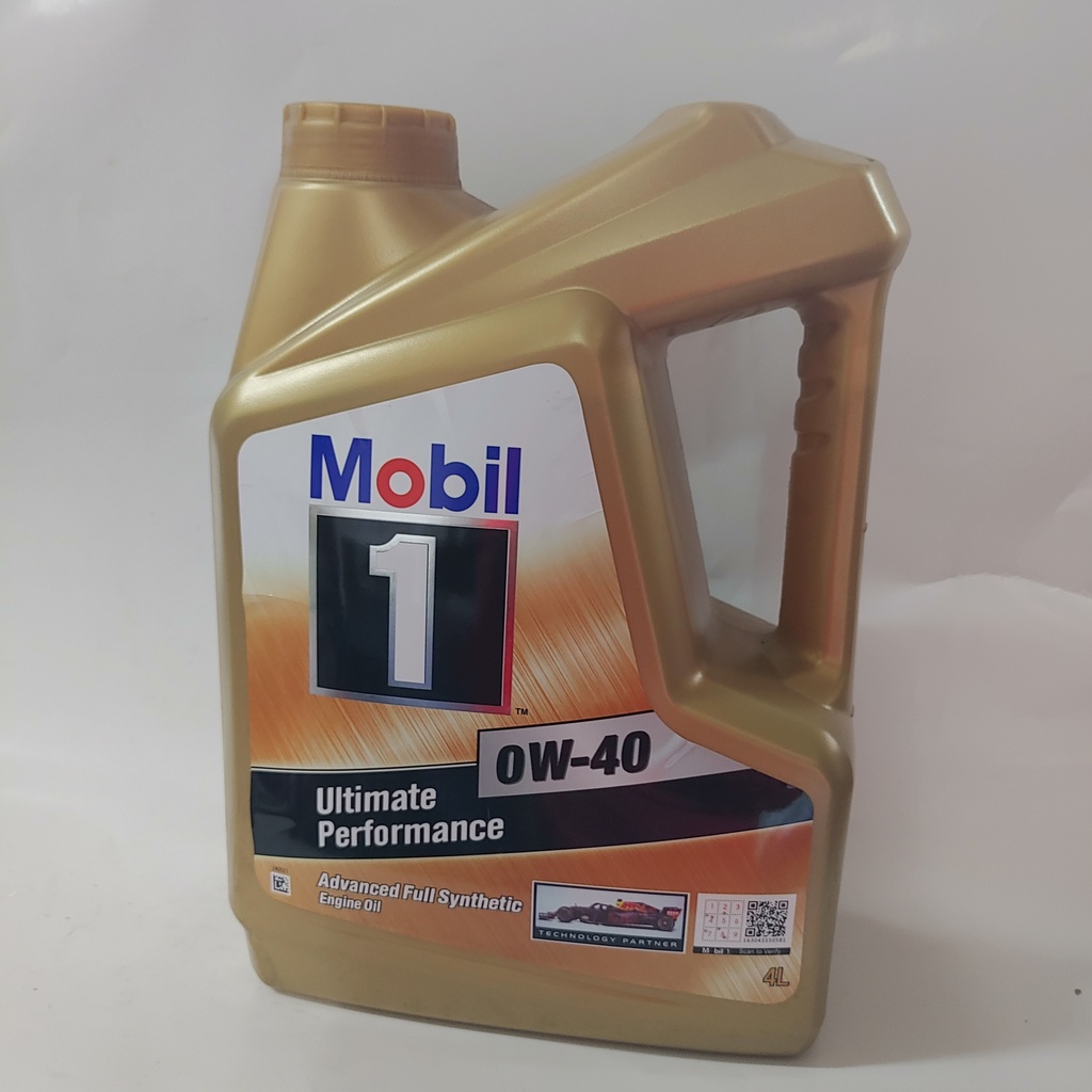 Engine oil, Mobil1, 0w-40, 4 litters