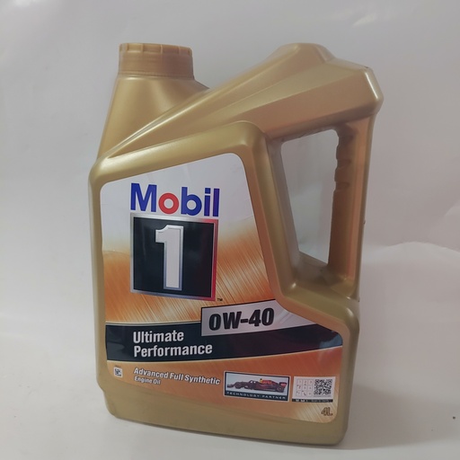 [140521] Engine oil, Mobil1, 0w-40, 4 litters